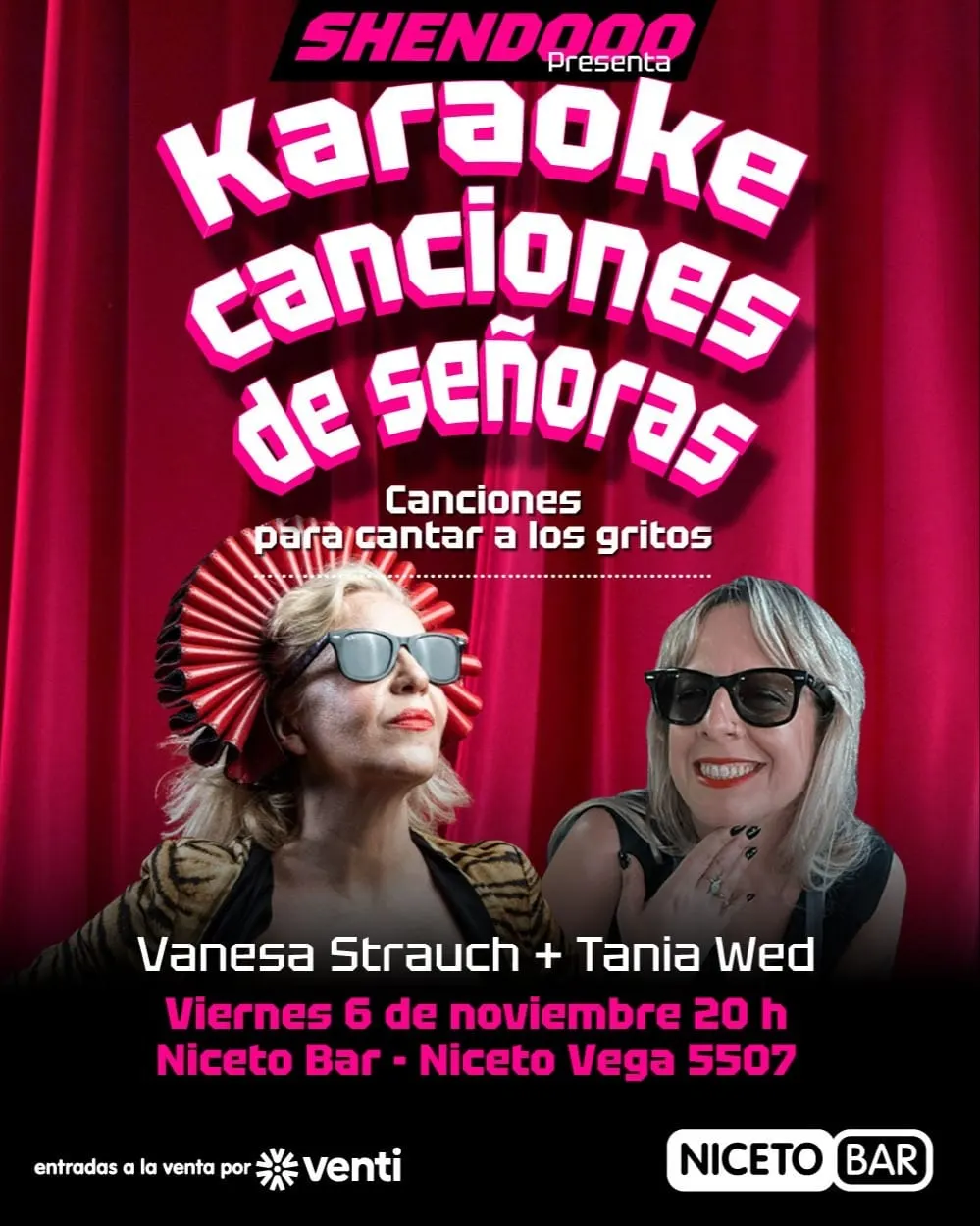 Karaoke canciones de señoras