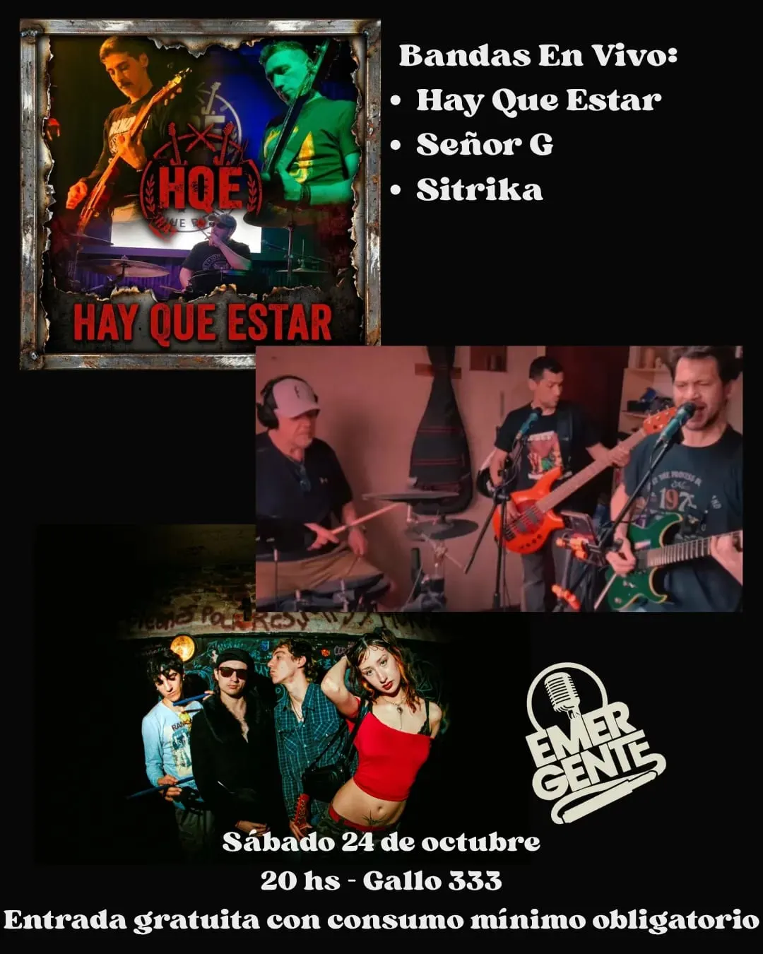 Hay Que Estar + Señor G + Sitrika