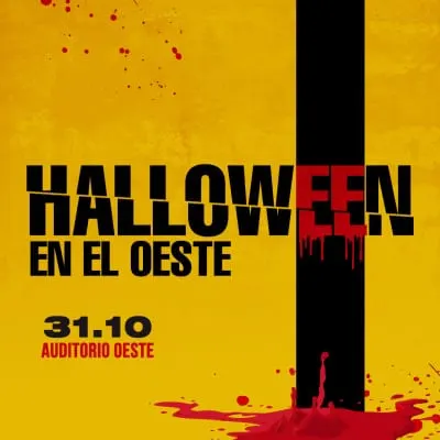 Halloween 31/10 en el Oeste x El Agite
