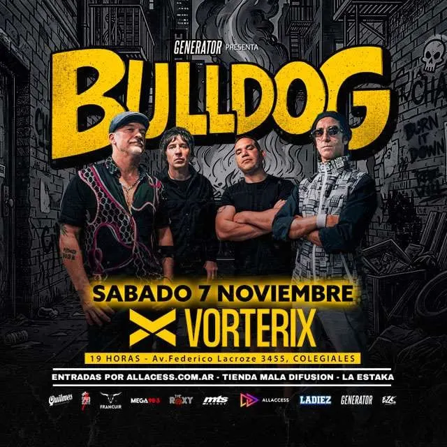 Bulldog en Teatro Vorterix