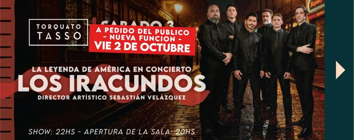 Los Iracundos: La leyenda de América en concierto