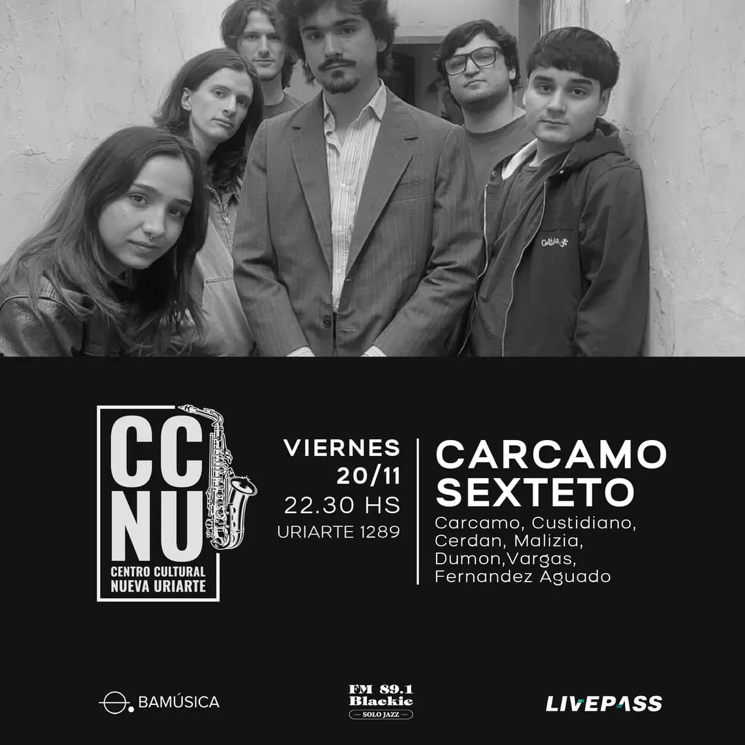 Afiche de Carcamo Sexteto