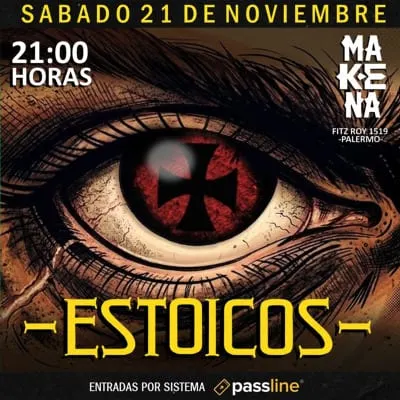 Afiche de Estoicos en Makena
