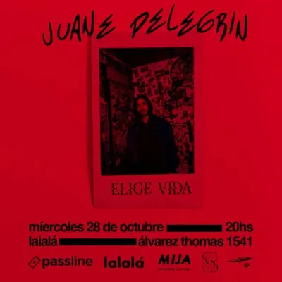 Juane Pelegrin presenta Elige vida