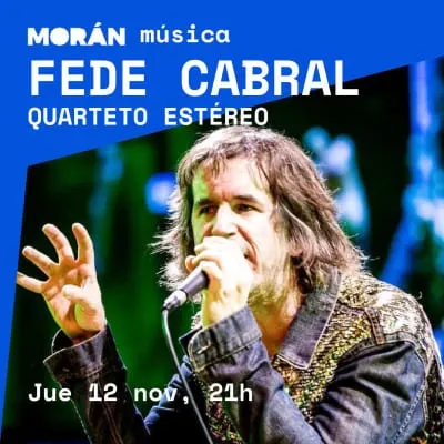Afiche de Fede Cabral
