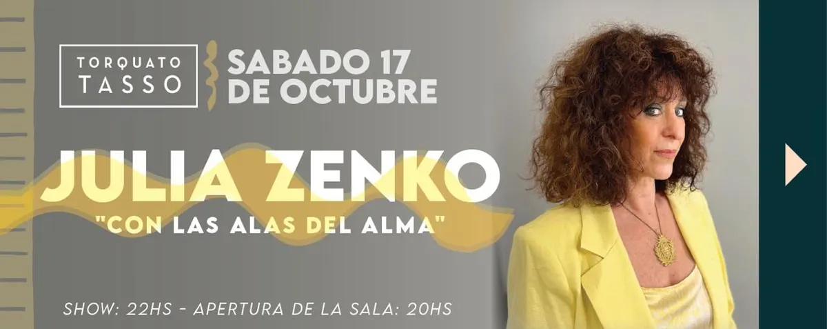 Julia Zenko: Con las alas del alma