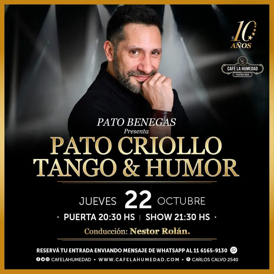 Pato criollo: tango y humor