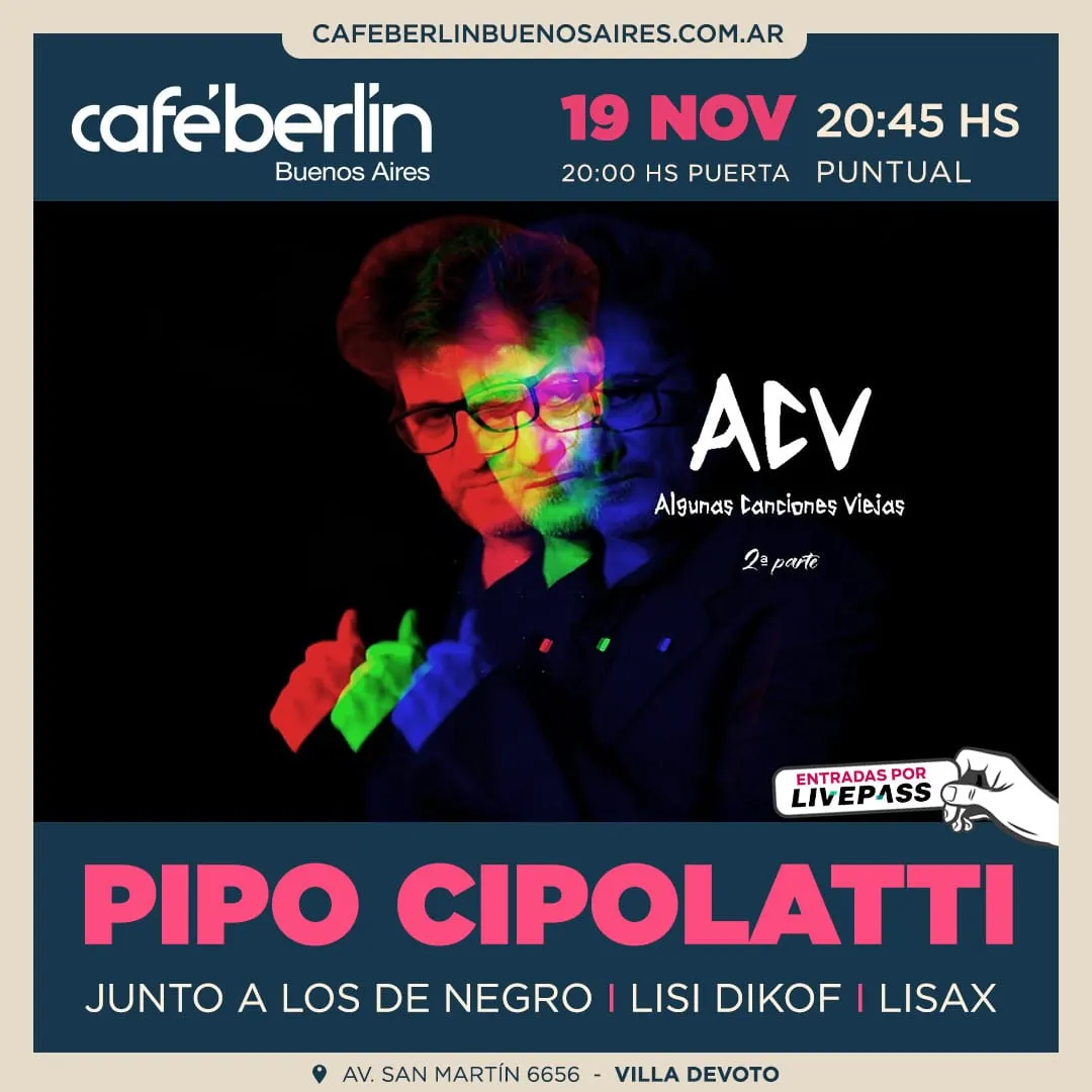 Afiche de Pipo Cipolatti