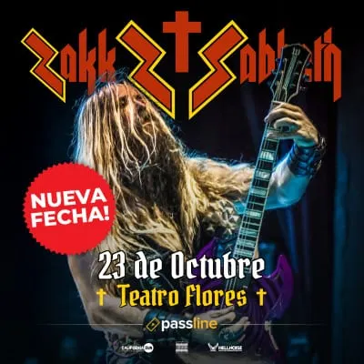 Zakk Sabbath en Argentina