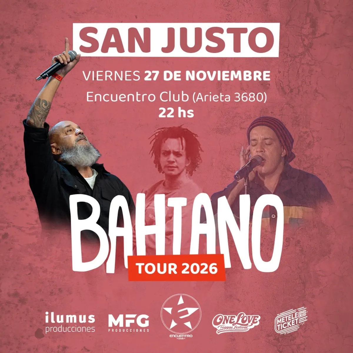 Bahiano: Tour 2026