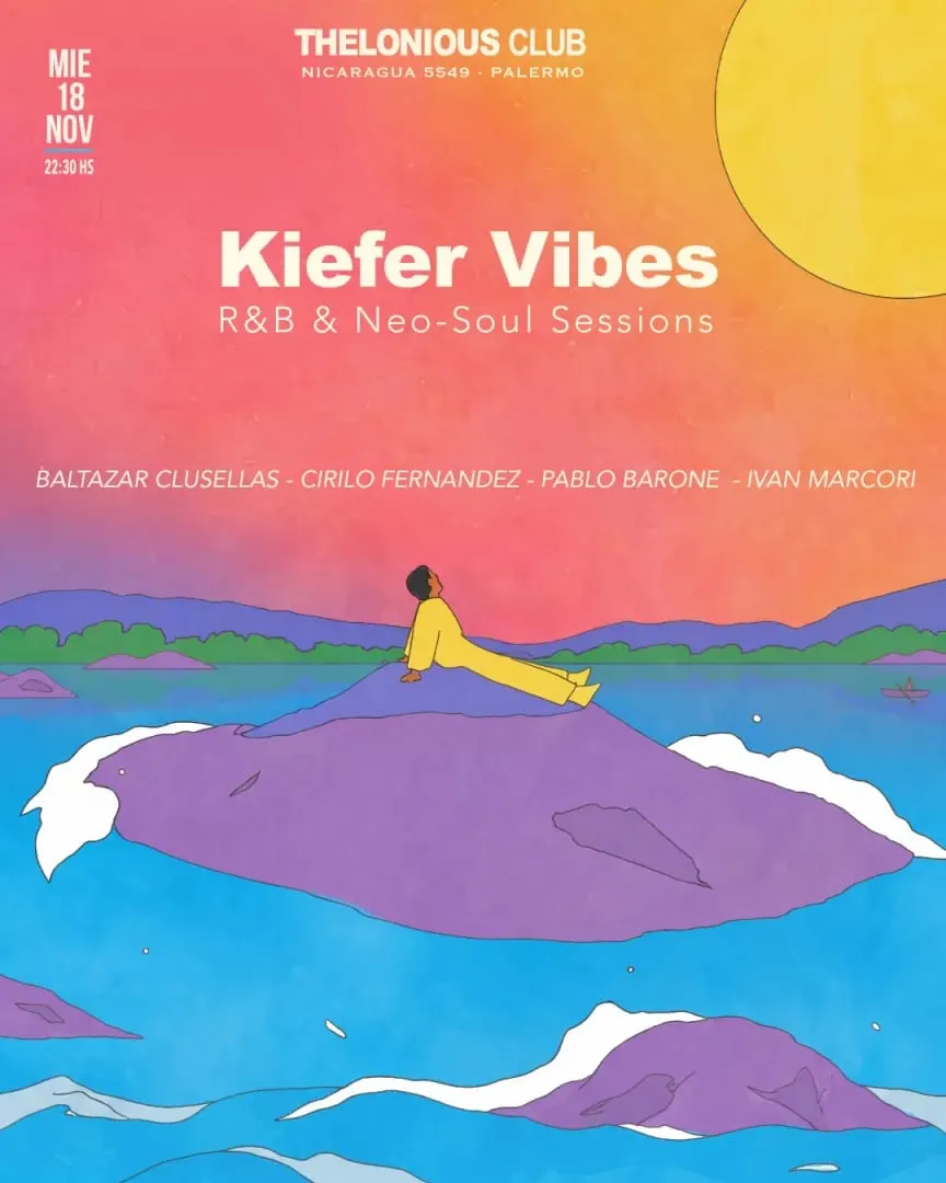 Afiche de Kiefer Vibes: R&B & Neo-Soul Sessions