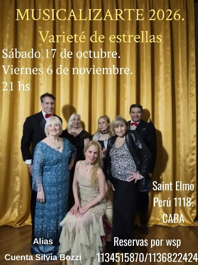 Musicalizarte 2026: Varieté de estrellas