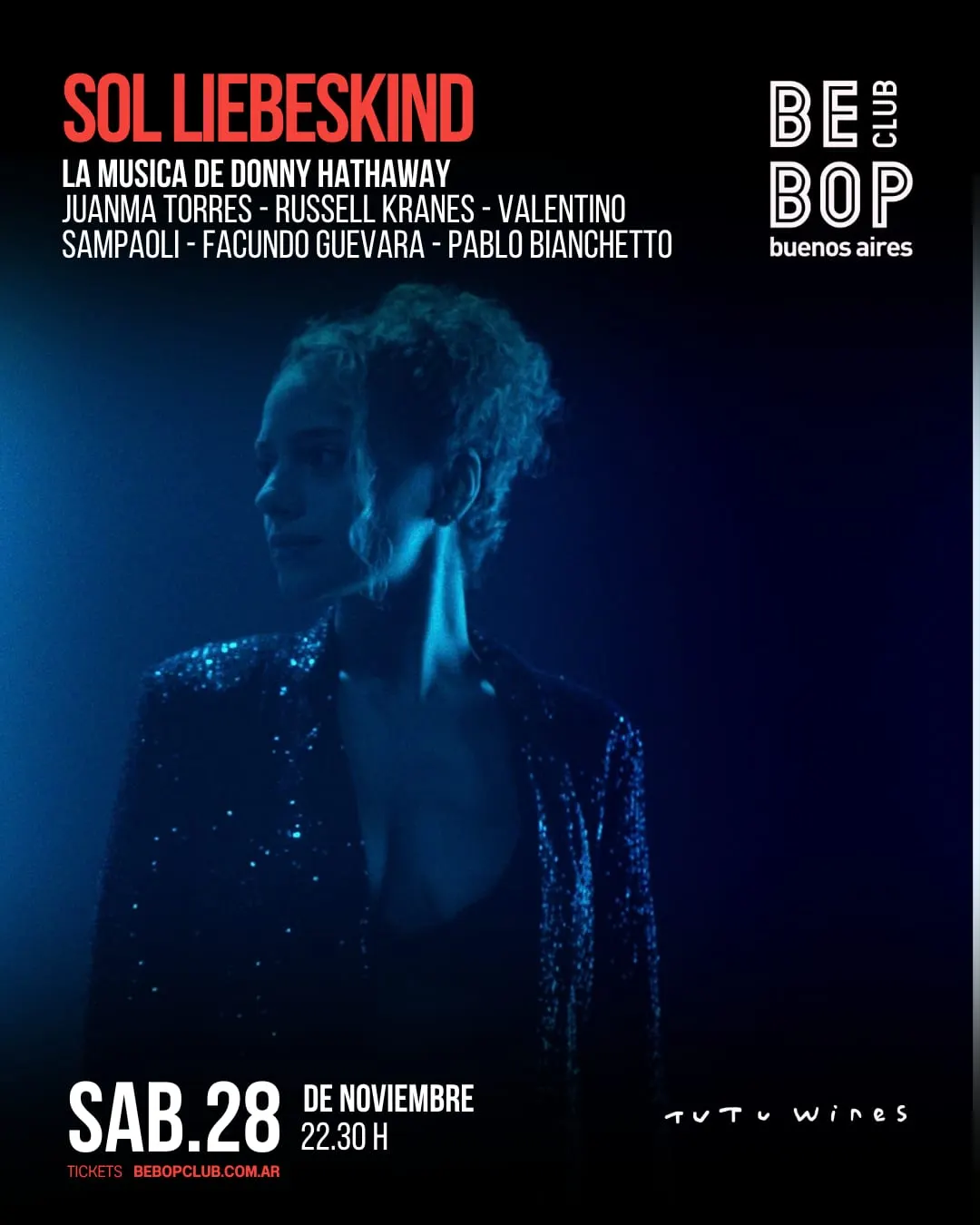 Afiche de Sol Liebeskind: la música de Donny Hathaway