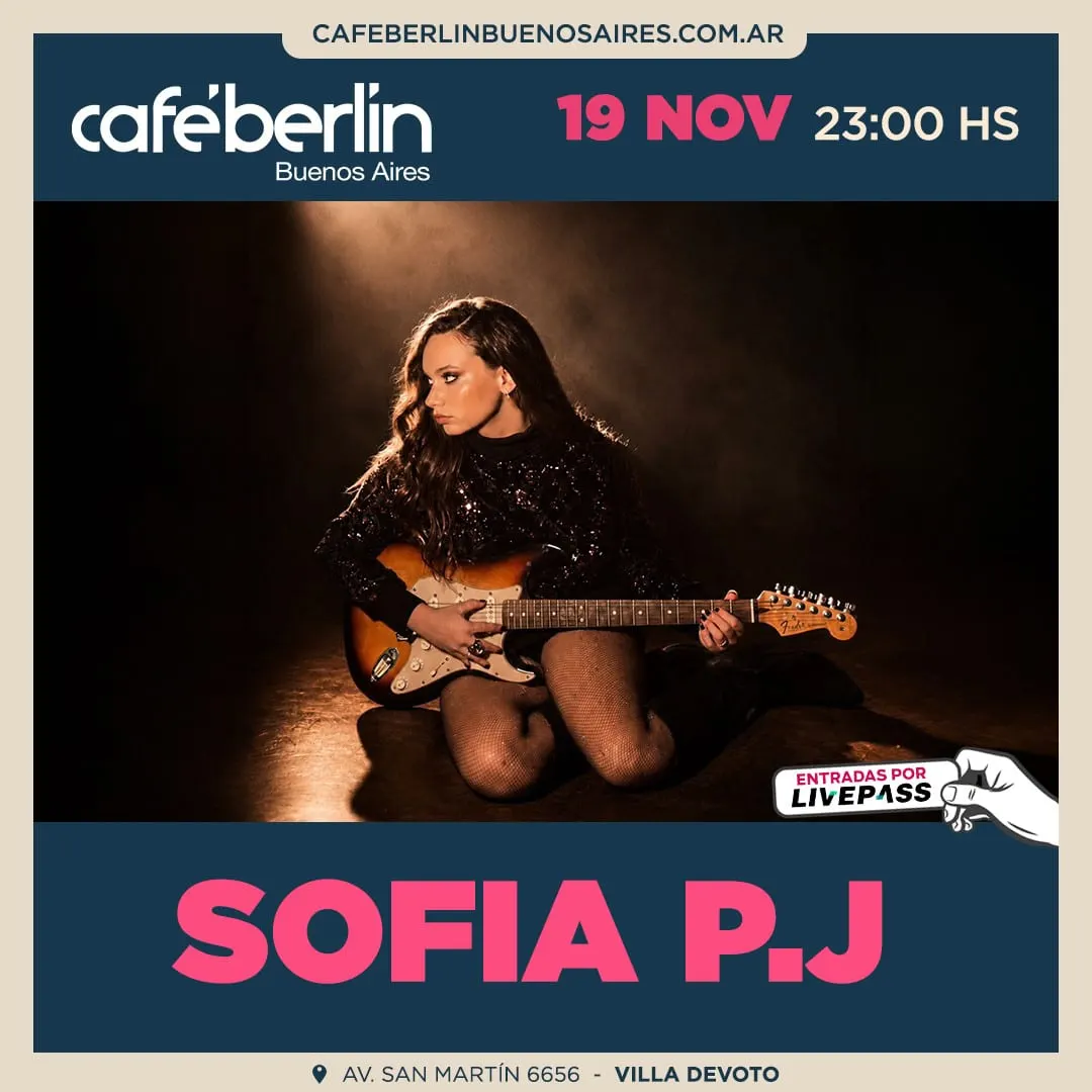 Afiche de Sofía P.J.