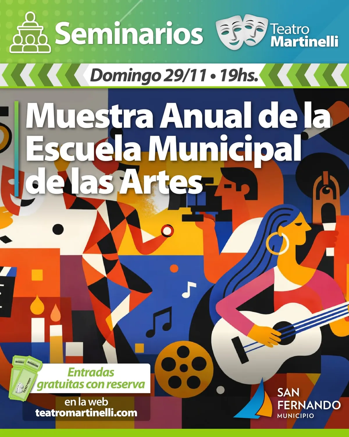 Muestra anual de la Escuela Municipal de las Artes