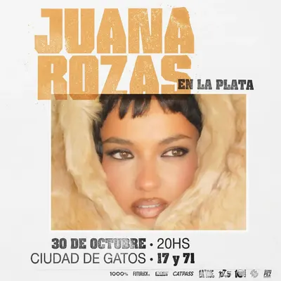 Afiche de Juana Rozas presenta Tanya en el crucero