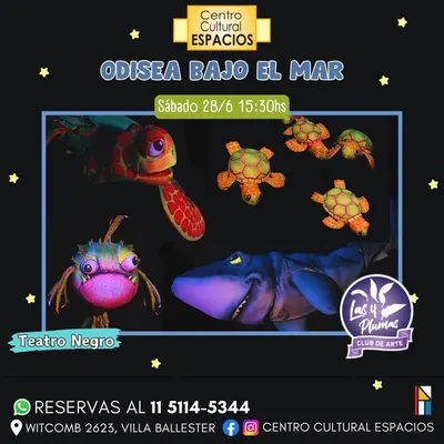 Afiche de Odisea: Bajo el mar