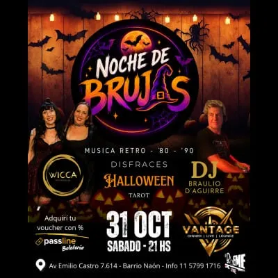 Noche de brujas en Vantage