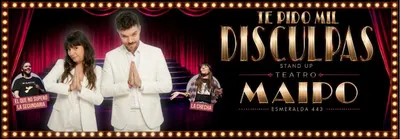 Afiche de Te pido mil disculpas - Stand up