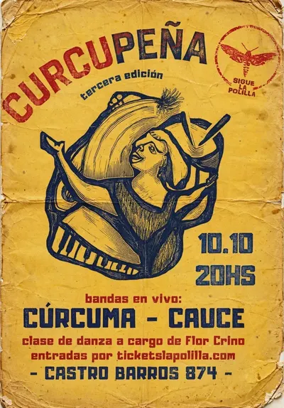 Afiche de La Curcupeña