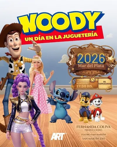 Afiche de Woody: un día en la juguetería