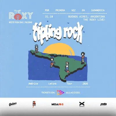Afiche de Tipling Rock en Buenos Aires