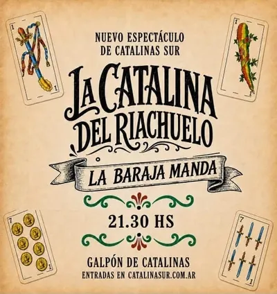 Afiche de La baraja manda