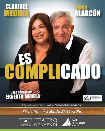Afiche de Es complicado