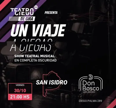Afiche de Un viaje a ciegas