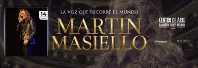 Afiche de Martín Masiello: La voz que recorre el mundo
