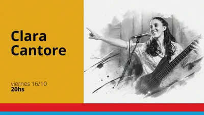 Afiche de Clara Cantore presenta Regreso