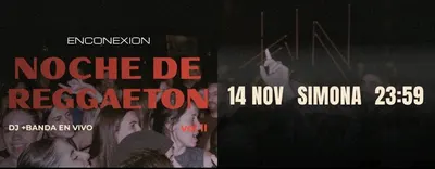 Afiche de Noche de reggaetón