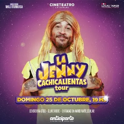 Afiche de La Jenny: Cachicalientas Tour