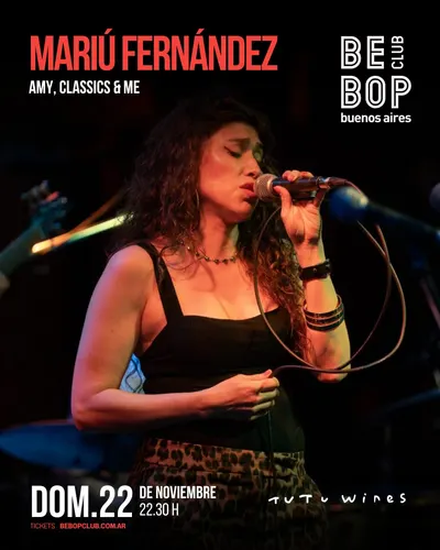 Afiche de Mariú Fernández: Amy, Classics & Me