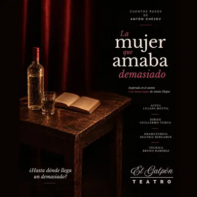Afiche de La mujer que amaba demasiado