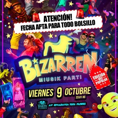 Afiche de Bizarren Miusik Parti
