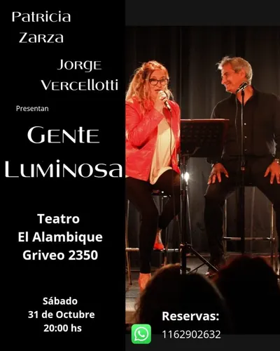 Afiche de Gente luminosa