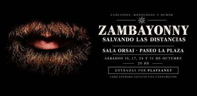 Afiche de Zambayonny: Salvando las distancias