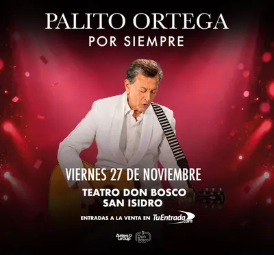 Afiche de Palito Ortega
