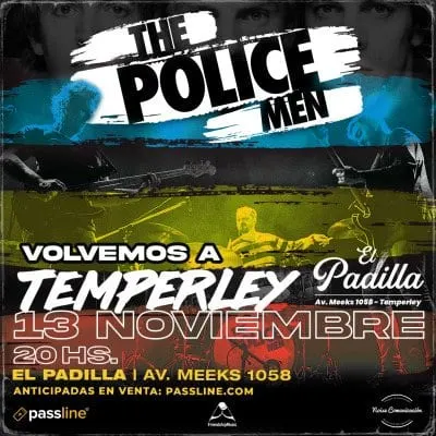 Afiche de The Police Men vuelve a zona sur