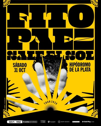 Afiche de Fito Páez: Sale el Sol Tour