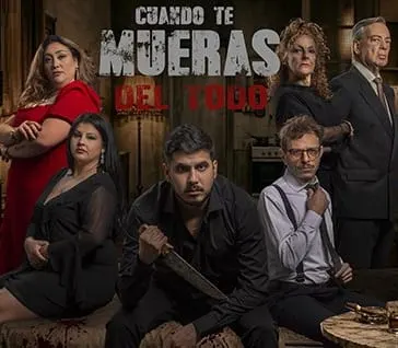 Afiche de Cuando te mueras del todo