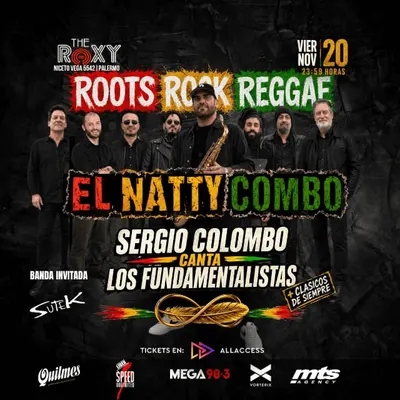 Afiche de El Natty Combo: Sergio Colombo canta Los Fundamentalistas