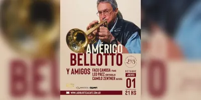 Afiche de Américo Bellotto y amigos