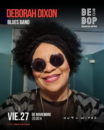 Afiche de Déborah Dixon Blues Band