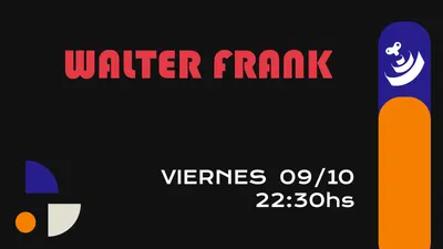 Afiche de Walter Frank
