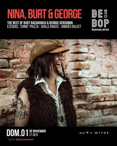 Afiche de Nina, Burt & George