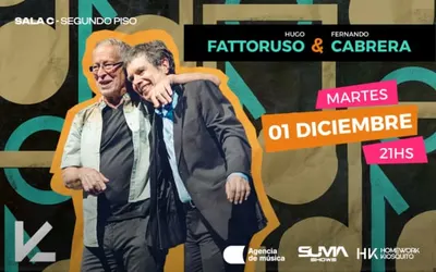 Afiche de Fernando Cabrera & Hugo Fattoruso