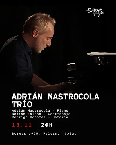 Afiche de Adrián Mastrocola Trío