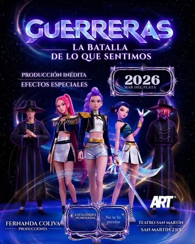 Afiche de Guerreras: la batalla de lo que sentimos